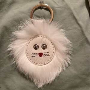 Coach Mink Cat Key Holder